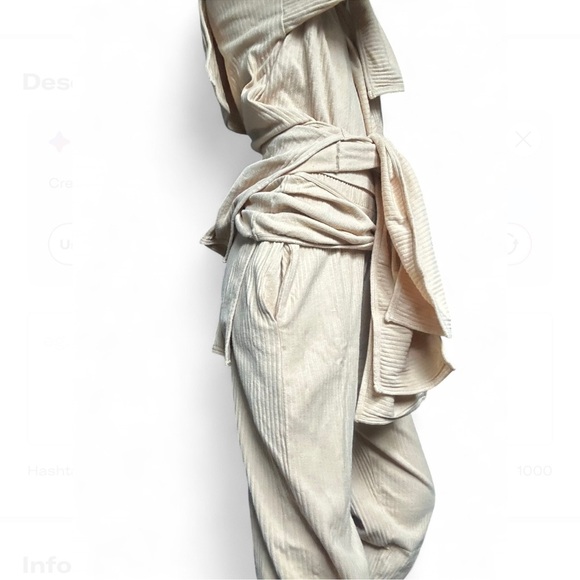 Baserange Tour Sweatpants in Dust Beige - Picture 7 of 7